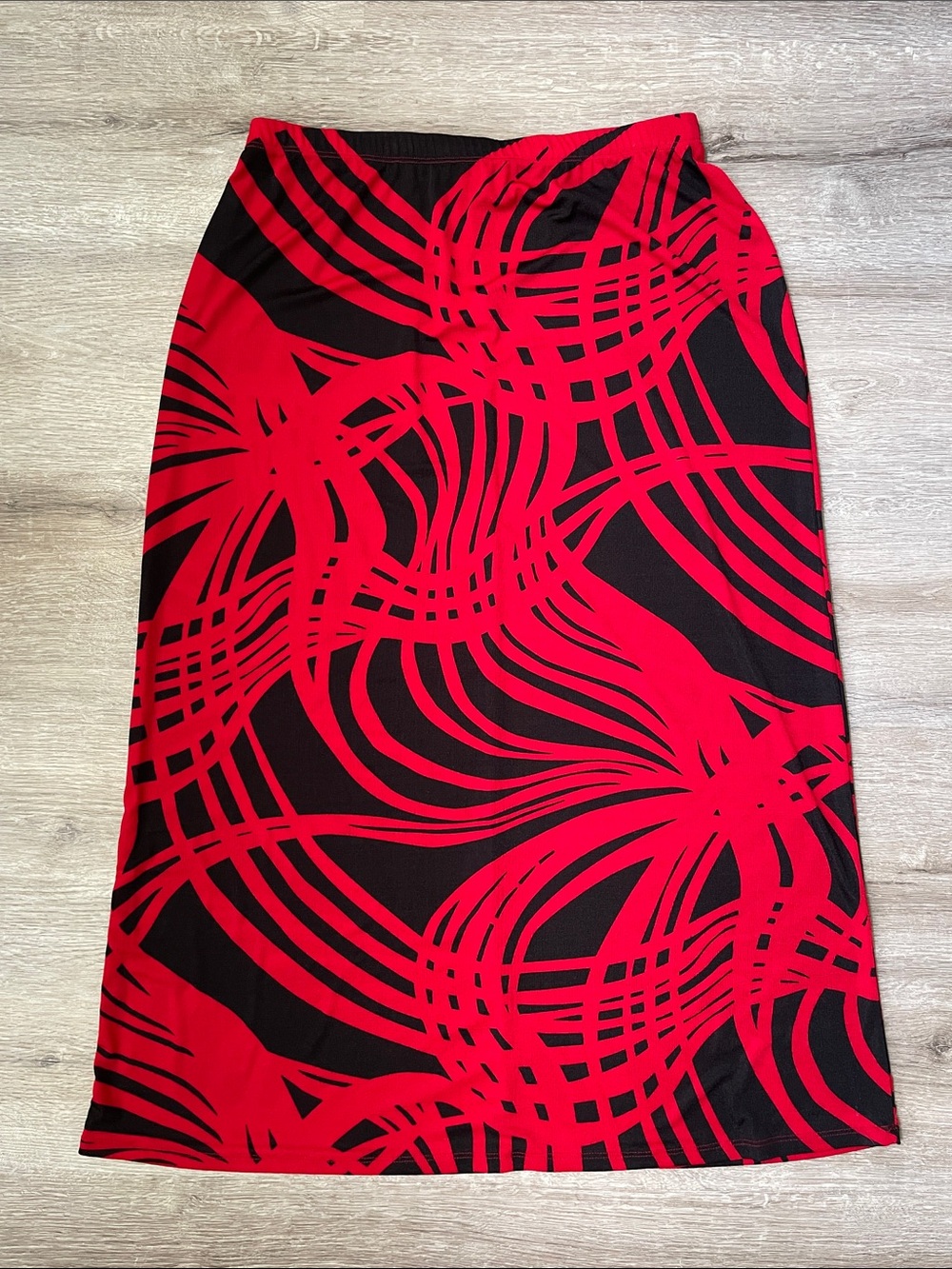 Abstract maxi skirt size XL